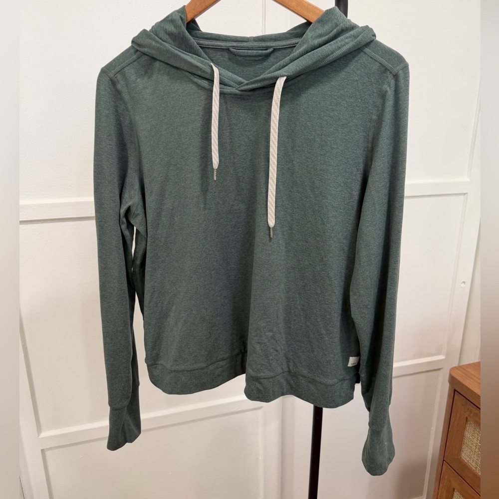 Vuori Turquoise Pullover Hoodie